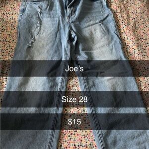 Joe's Jeans Light Blue Denim